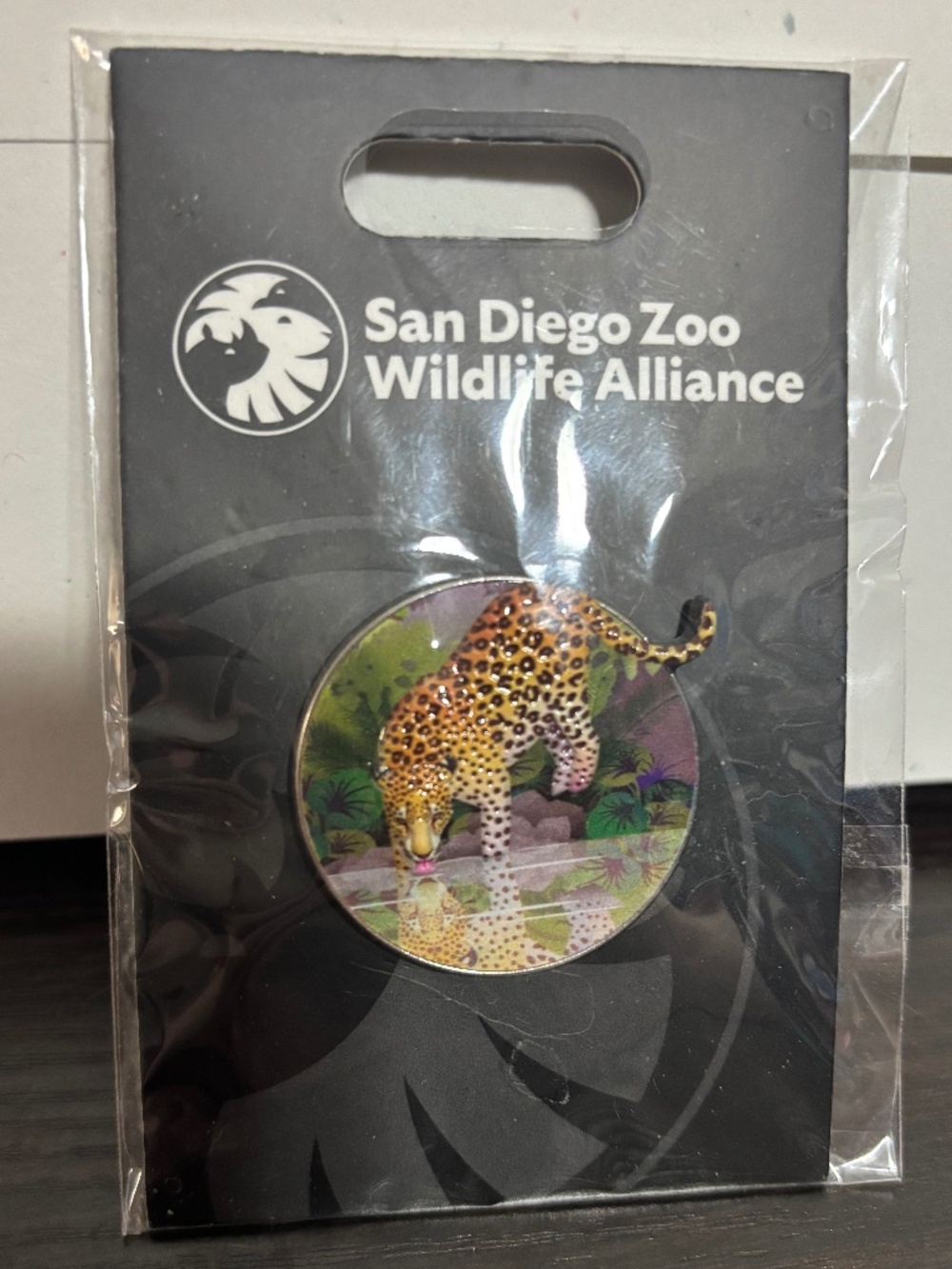 Jaguar San Diego Zoo Trading Pin